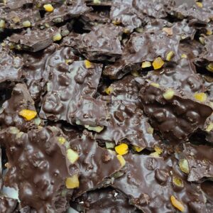 Candied Orange Peel Bark 1/4 lb.