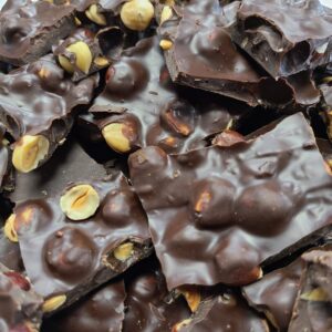 Hazelnut Bark 1/4 lb.